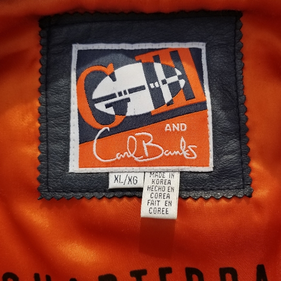 CHICAGO BEARS G III Carl Banks Leather Jacket | XL - Picture 3 of 12